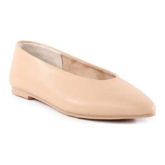 Seychelles Dreamer Pointed Toe Flat In Vacchetta - Picture 1 of 10